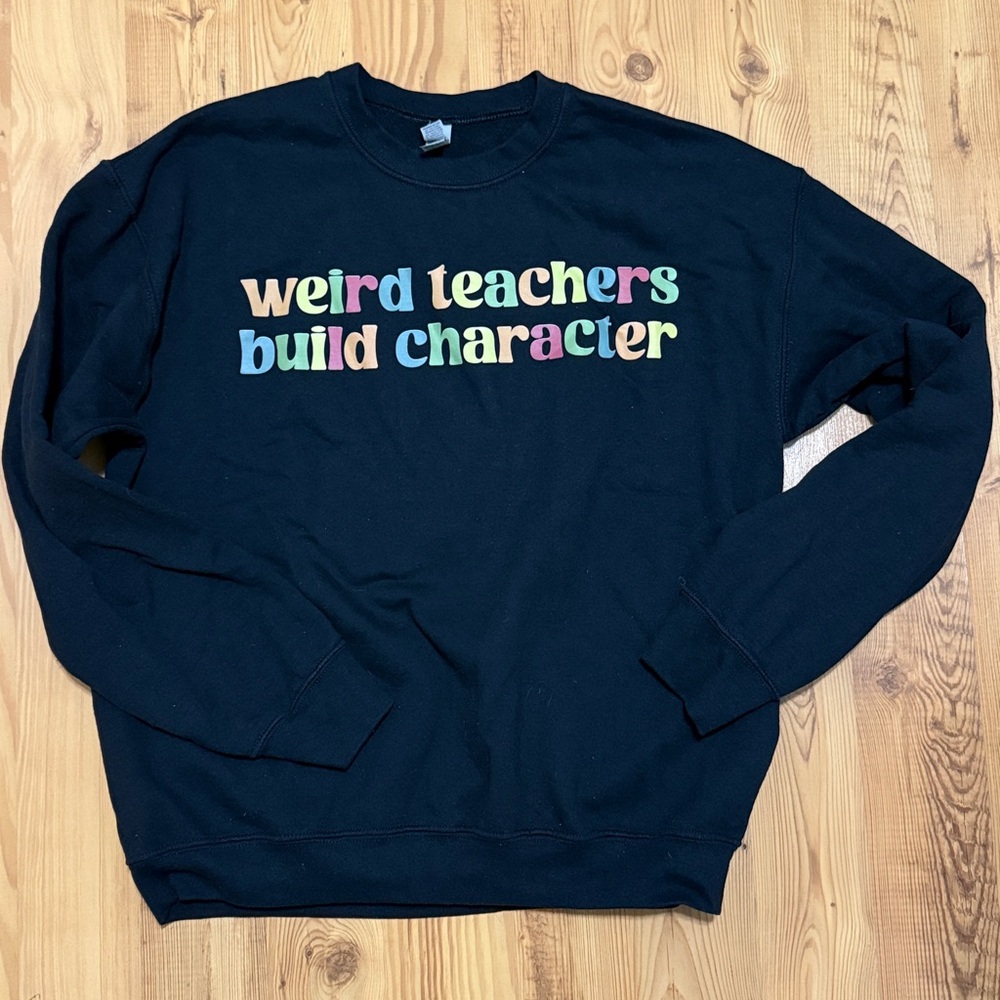 Teacher Graphic Sweatshirt